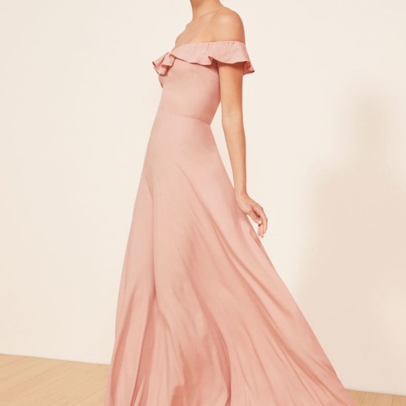 Reformation Blush Verbena Dress - Picture 2 of 11